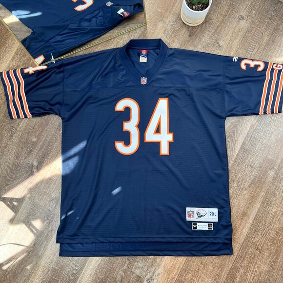 Y2K Walter Payton Chicago Bears Reebok Gridiron Classic Stitched Jersey 2XL - Picture 1 of 8